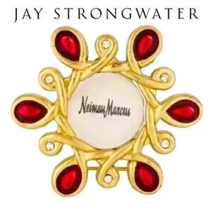 NWT Jay Strongwater Embellished Mini Swarovski Crystal Picture Frame